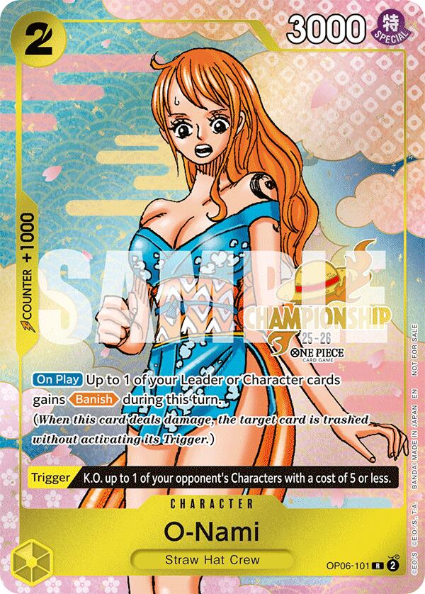 O-Nami (CS 25-26 Event Pack) [One Piece Promotion Cards] | Good Games Modbury