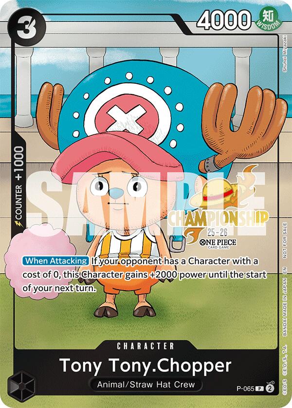 Tony Tony.Chopper (CS 25-26 Event Pack) [One Piece Promotion Cards] | Good Games Modbury