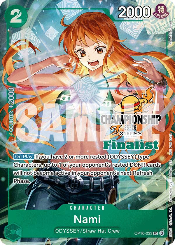 Nami (CS 25-26 Finalist Card Set 1) [One Piece Promotion Cards] | Good Games Modbury