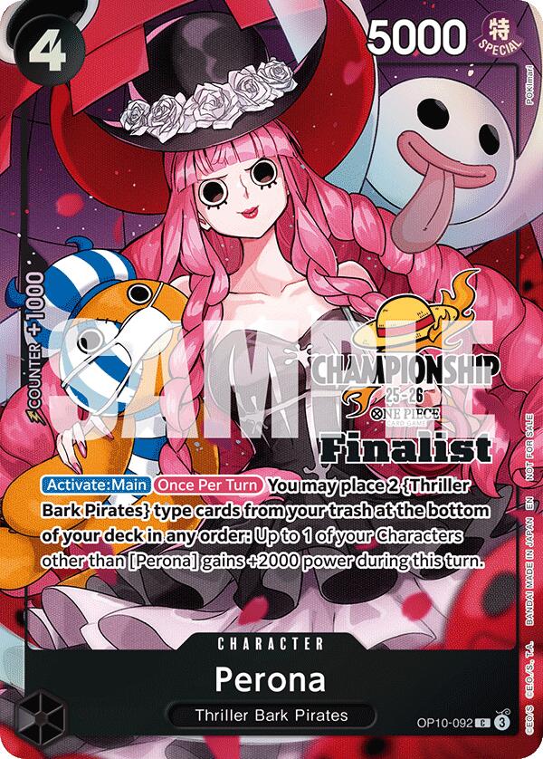 Perona (CS 25-26 Finalist Card Set 1) [One Piece Promotion Cards] | Good Games Modbury