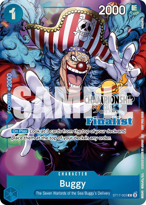 Buggy (CS 25-26 Finalist Card Set 1) [One Piece Promotion Cards] | Good Games Modbury