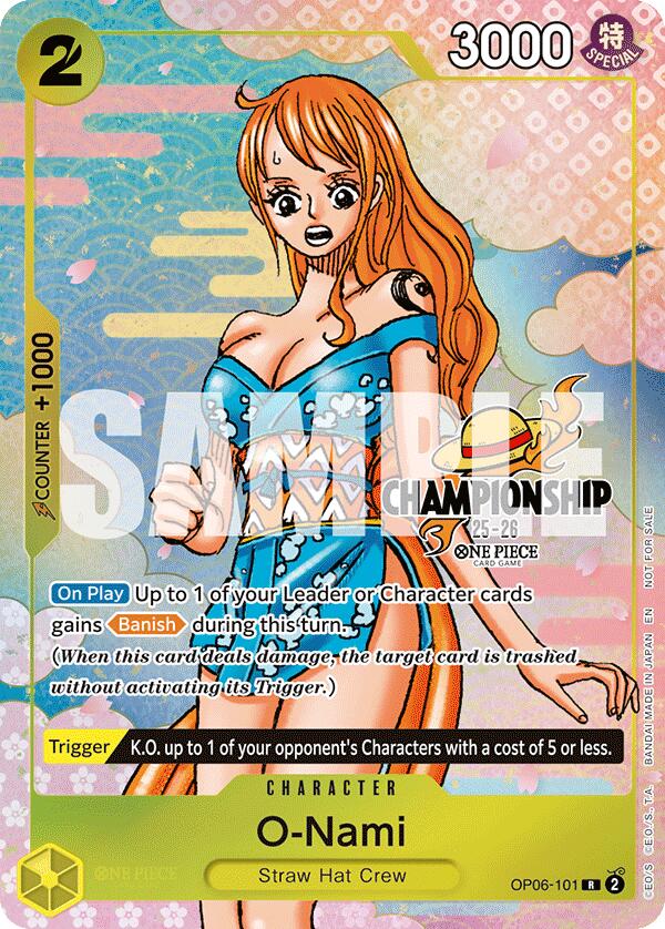 O-Nami (CS 25-26 Event Pack Finalist Ver.) [One Piece Promotion Cards] | Good Games Modbury