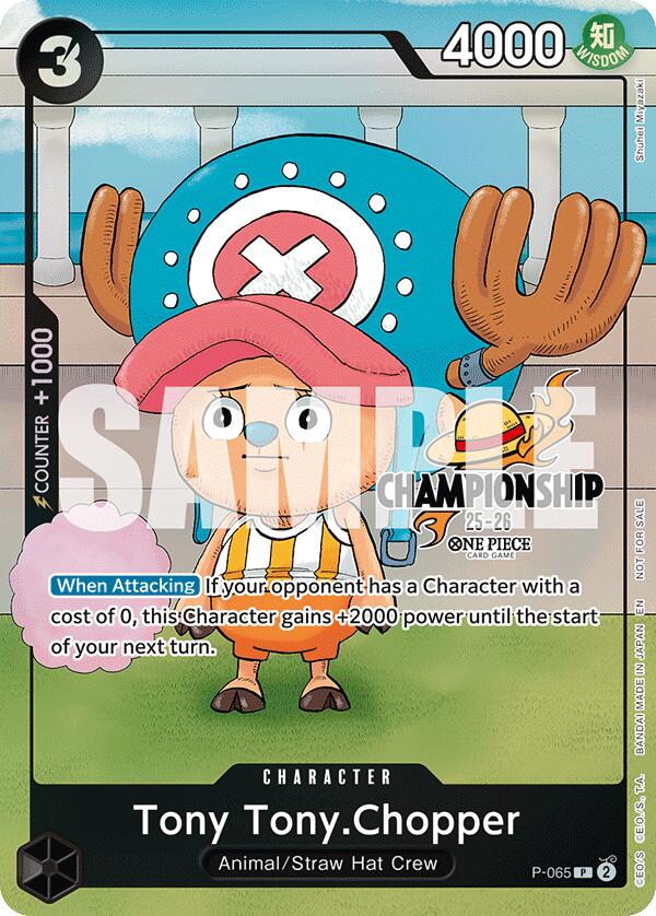 Tony Tony.Chopper (CS 25-26 Event Pack Finalist Ver.) [One Piece Promotion Cards] | Good Games Modbury