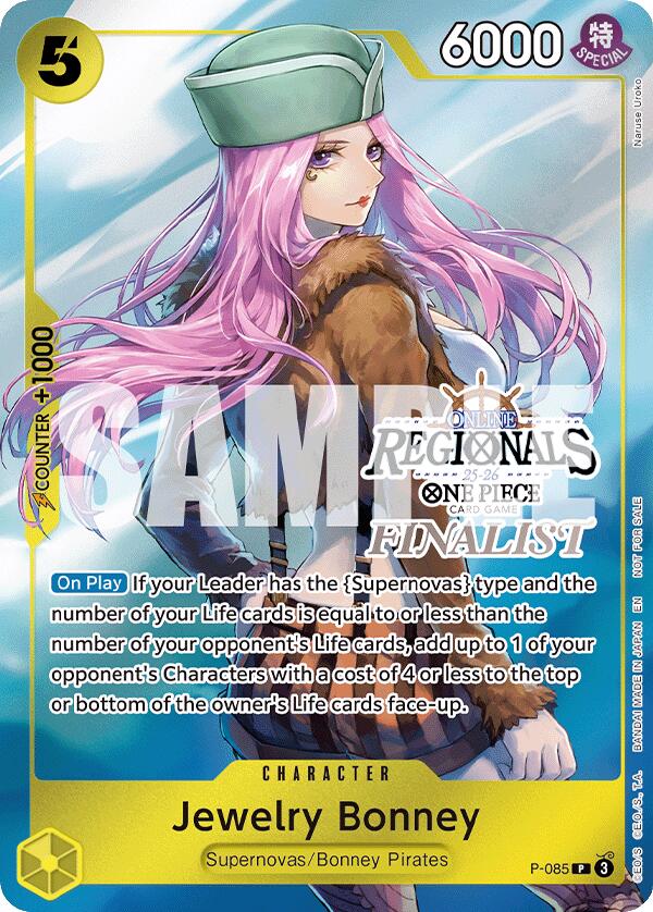 Jewelry Bonney (Online Regional Finalist Card Set 2025 Vol.2) [One Piece Promotion Cards] | Good Games Modbury