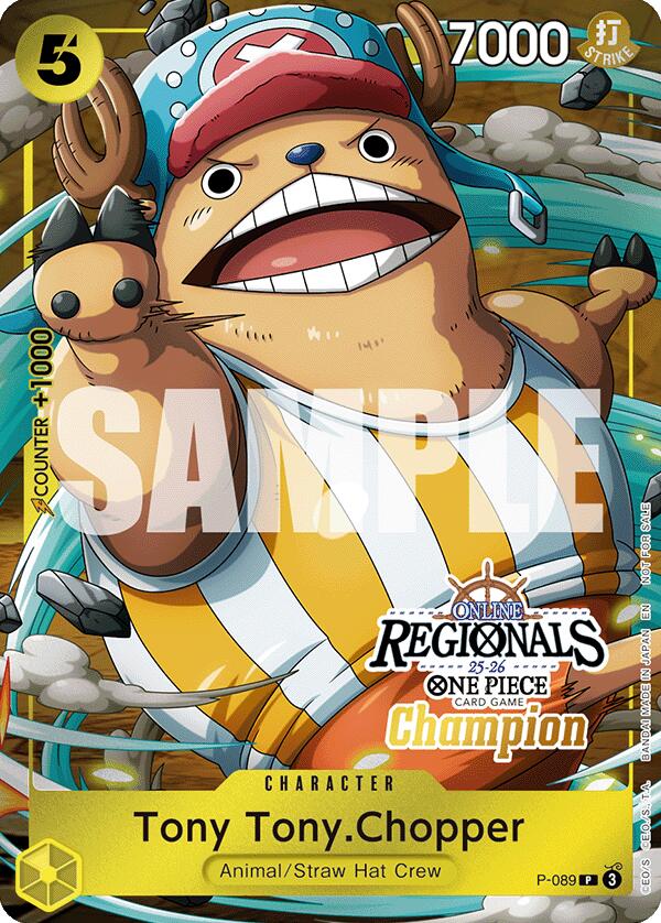 Tony Tony.Chopper (Online Regional Champion Card Set 2025 Vol.2) [One Piece Promotion Cards] | Good Games Modbury