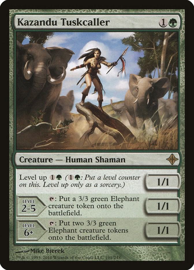 Kazandu Tuskcaller 191/248 (Rise of the Eldrazi)  - Foil | Good Games Modbury