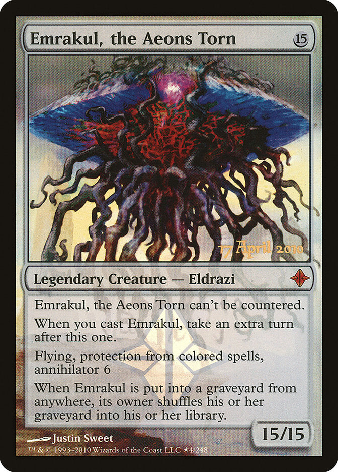 Emrakul, the Aeons Torn [Rise of the Eldrazi Prerelease Promos] | Good Games Modbury