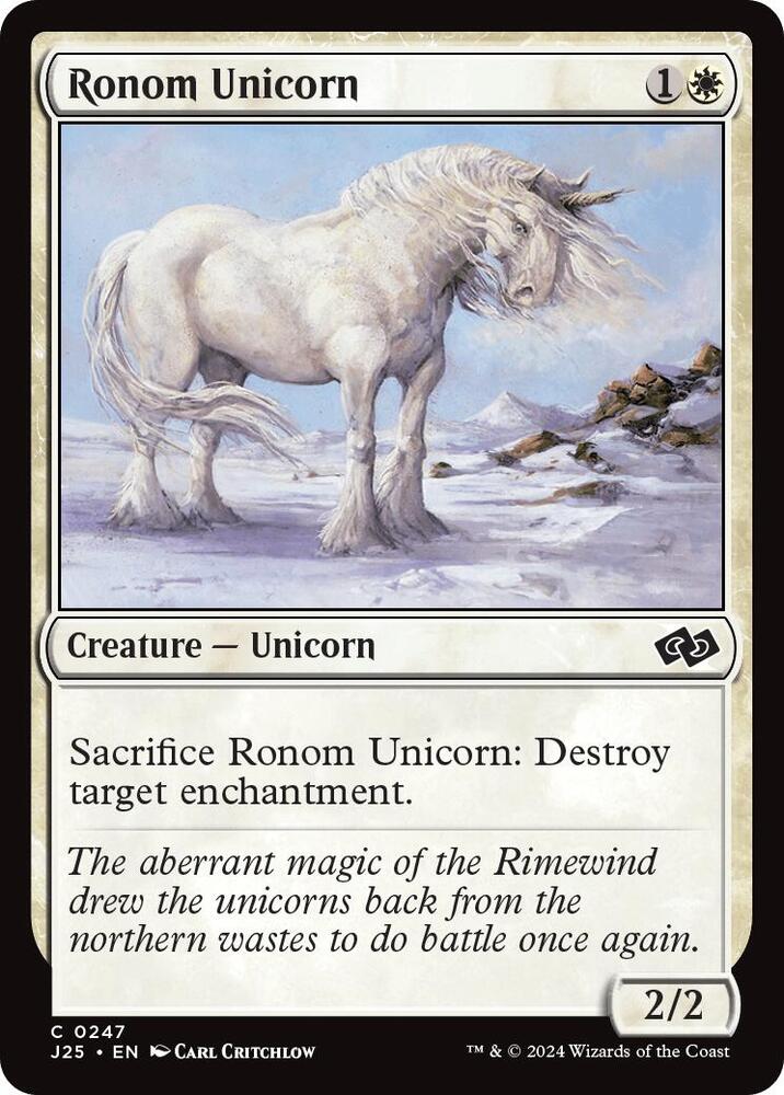 Ronom Unicorn 247/779 (Foundations Jumpstart)  | Good Games Modbury
