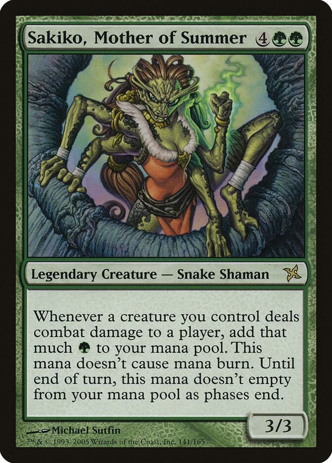 Sakiko, Mother of Summer 141/165 (Betrayers of Kamigawa)  | Good Games Modbury