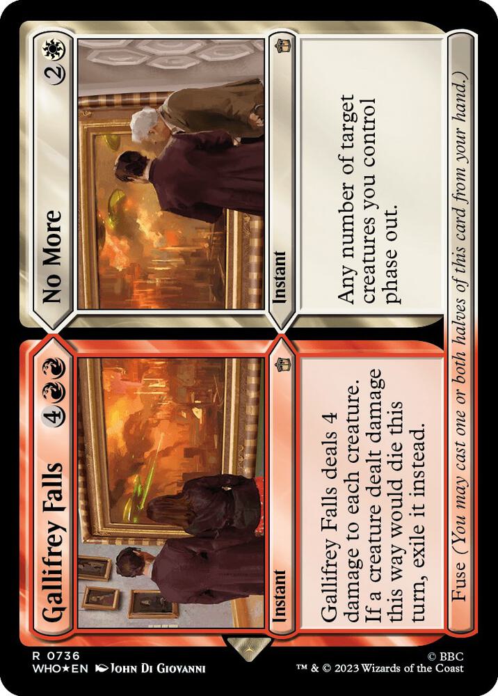 Gallifrey Falls No More 736 (Universes Beyond: Doctor Who)  - Surge Foil | Good Games Modbury