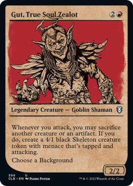 Gut True Soul Zealot Showcase 399/361 (Commander Legends: Battle for Baldur's Gate)  | Good Games Modbury
