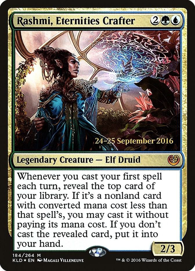 Rashmi Eternities Crafter 184s/83 (Prerelease Cards)  - Foil | Good Games Modbury