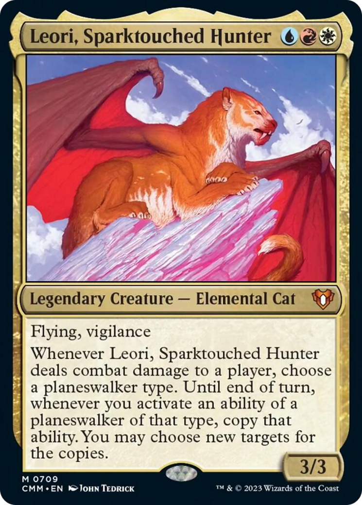 Leori, Sparktouched Hunter [Commander Masters] | Good Games Modbury
