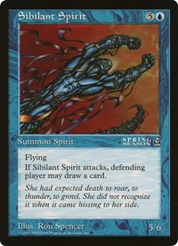 Sibilant Spirit (Oversized) [Oversize Cards] | Good Games Modbury