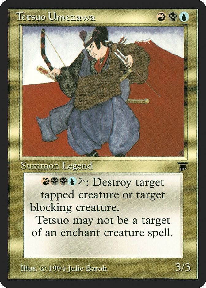 Tetsuo Umezawa 262/310 (Legends)  | Good Games Modbury