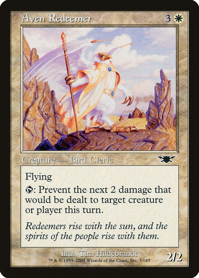 Aven Redeemer 3/145 (Legions)  - Foil | Good Games Modbury
