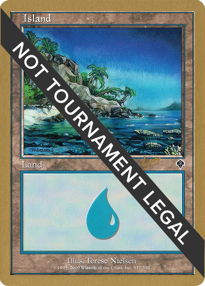 Island 337 2002 Raphael Levy INV rl337a/153 (World Championship Decks)  | Good Games Modbury