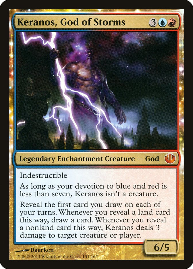 Keranos, God of Storms 151/165 (Journey Into Nyx)  - Foil | Good Games Modbury