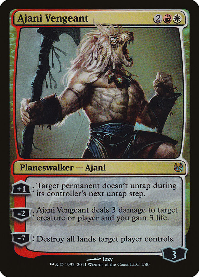 Ajani Vengeant 1/80 (Duel Decks: Ajani vs. Nicol Bolas)  - Foil | Good Games Modbury