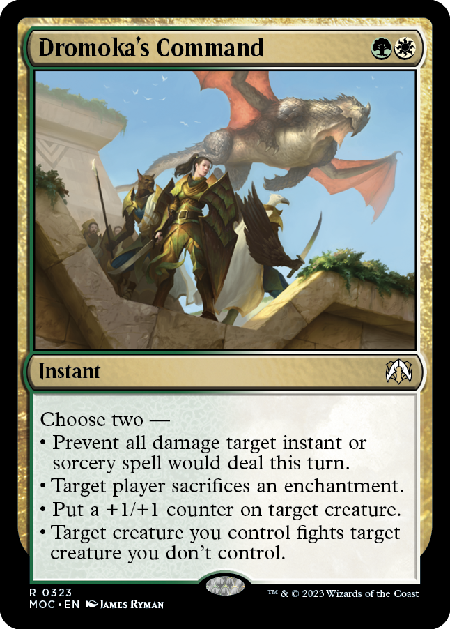 Dromoka's Command [March of the Machine Commander] | Good Games Modbury