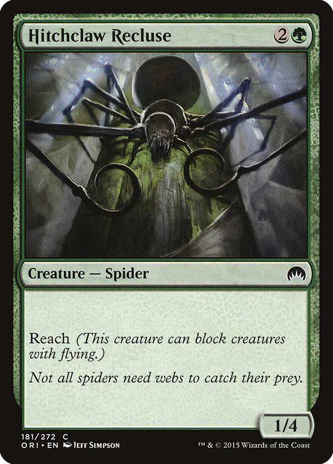 Hitchclaw Recluse [Magic Origins] | Good Games Modbury
