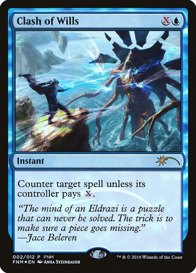 Clash of Wills 2/12 (FNM Promos)  - Foil | Good Games Modbury
