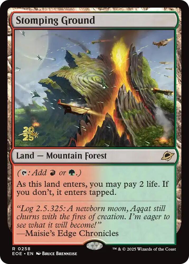 Stomping Ground 258s/160 (Prerelease Cards)  - Foil | Good Games Modbury
