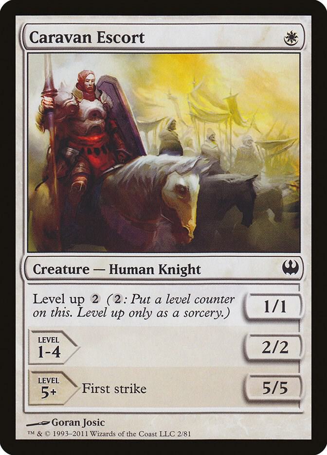 Caravan Escort 2/81 (Duel Decks: Knights vs. Dragons)  | Good Games Modbury