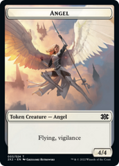 Drake // Angel Double-Sided Token [Double Masters 2022 Tokens] | Good Games Modbury