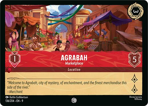 Agrabah - Marketplace (136/204) [Fabled] | Good Games Modbury