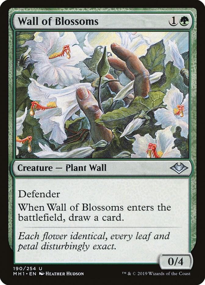 Wall of Blossoms 190/254 (Modern Horizons)  | Good Games Modbury
