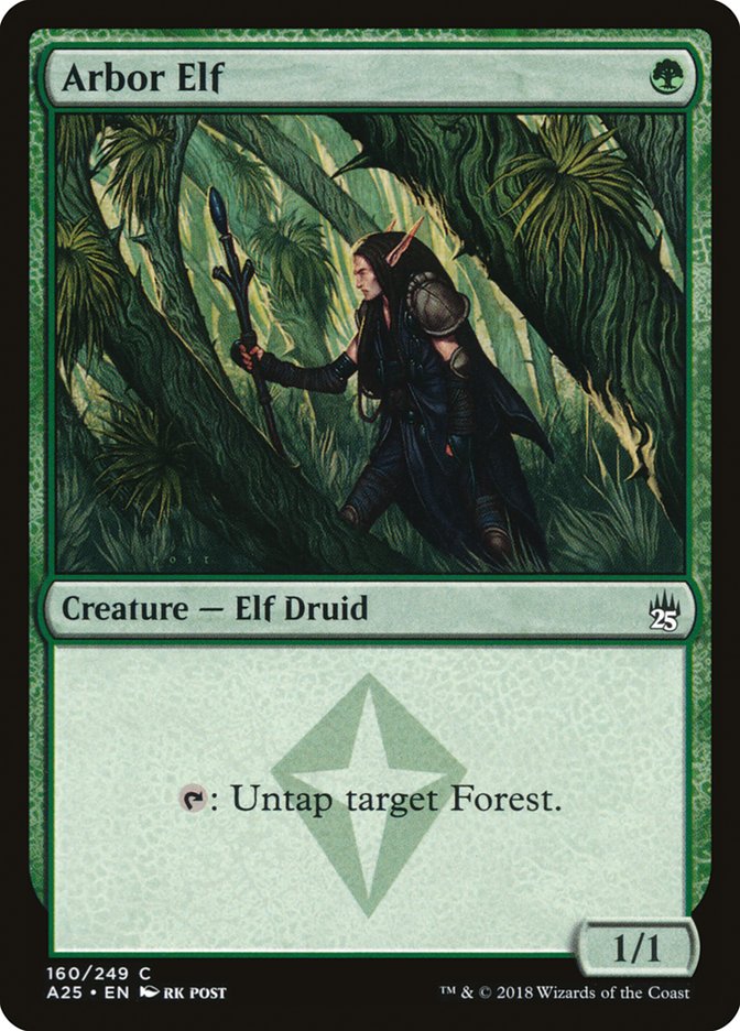 Arbor Elf 160 (Masters 25)  - Foil | Good Games Modbury