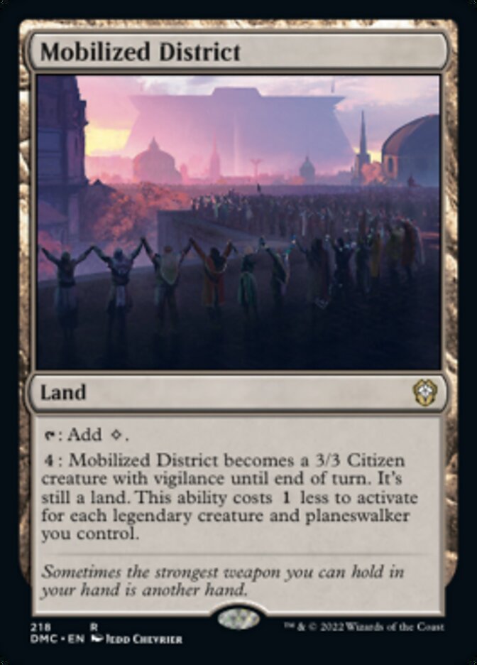 Mobilized District [Dominaria United Commander] | Good Games Modbury