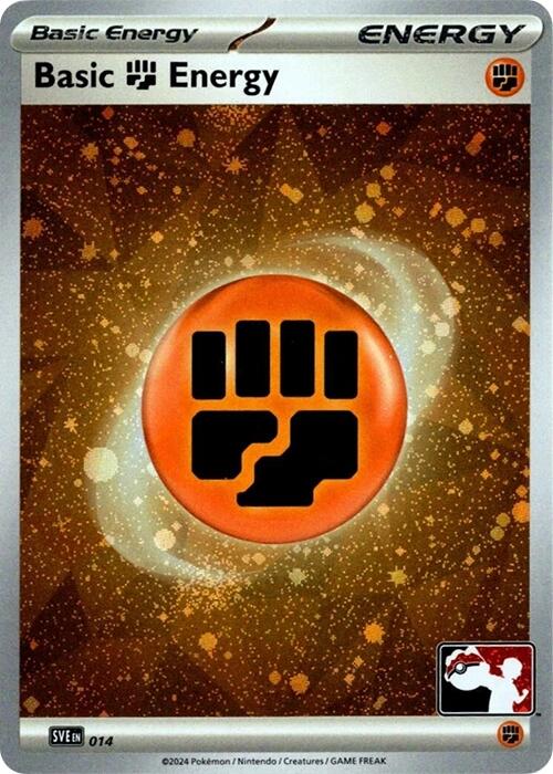 Basic Fighting Energy (014) (Cosmos Holo) [Prize Pack Series Seven] | Good Games Modbury
