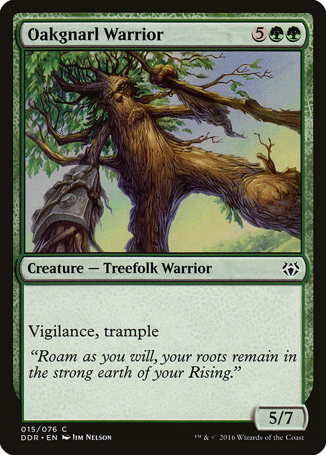 Oakgnarl Warrior 15/76 (Duel Decks: Nissa vs. Ob Nixilis)  | Good Games Modbury