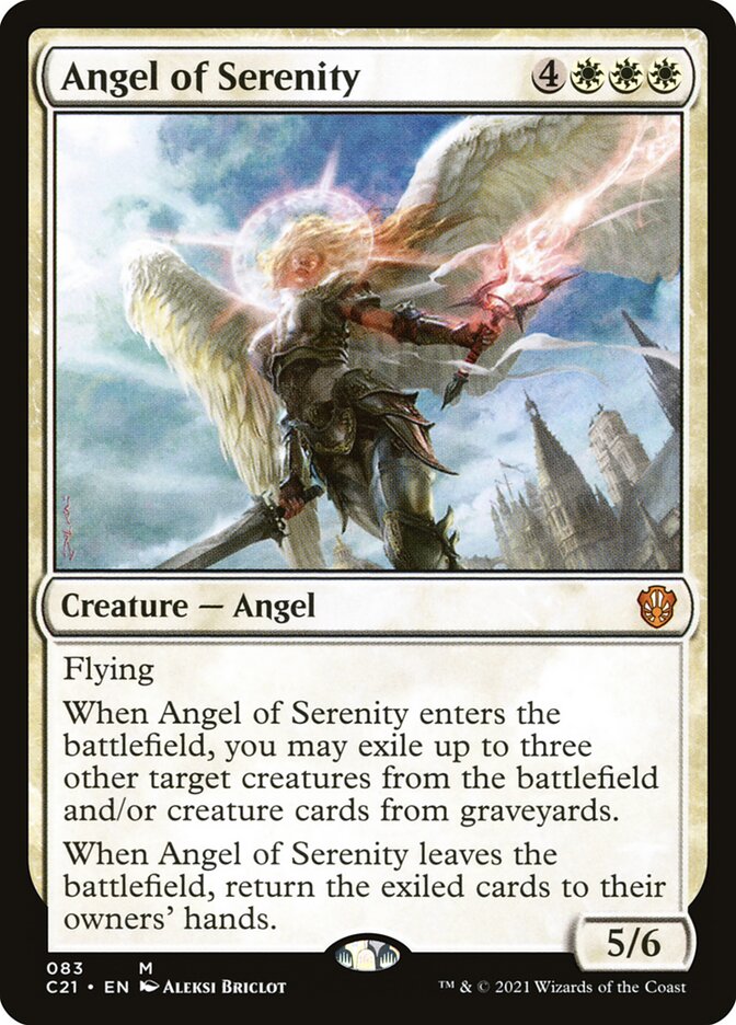 Angel of Serenity 83/81 (Commander 2021)  | Good Games Modbury