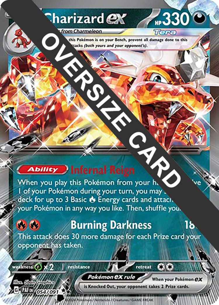 Charizard ex (054/091) (Jumbo Card) [Miscellaneous Cards] | Good Games Modbury