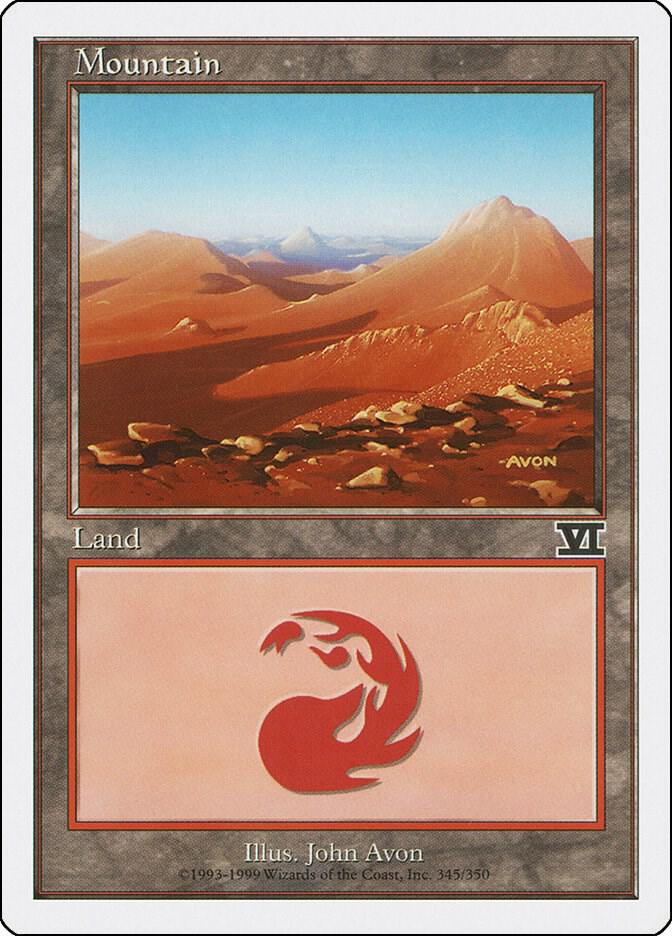 Mountain 345/350 (Classic Sixth Edition)  | Good Games Modbury