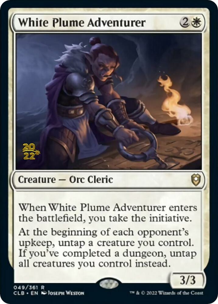 White Plume Adventurer 49s/108 (Prerelease Cards)  - Foil | Good Games Modbury