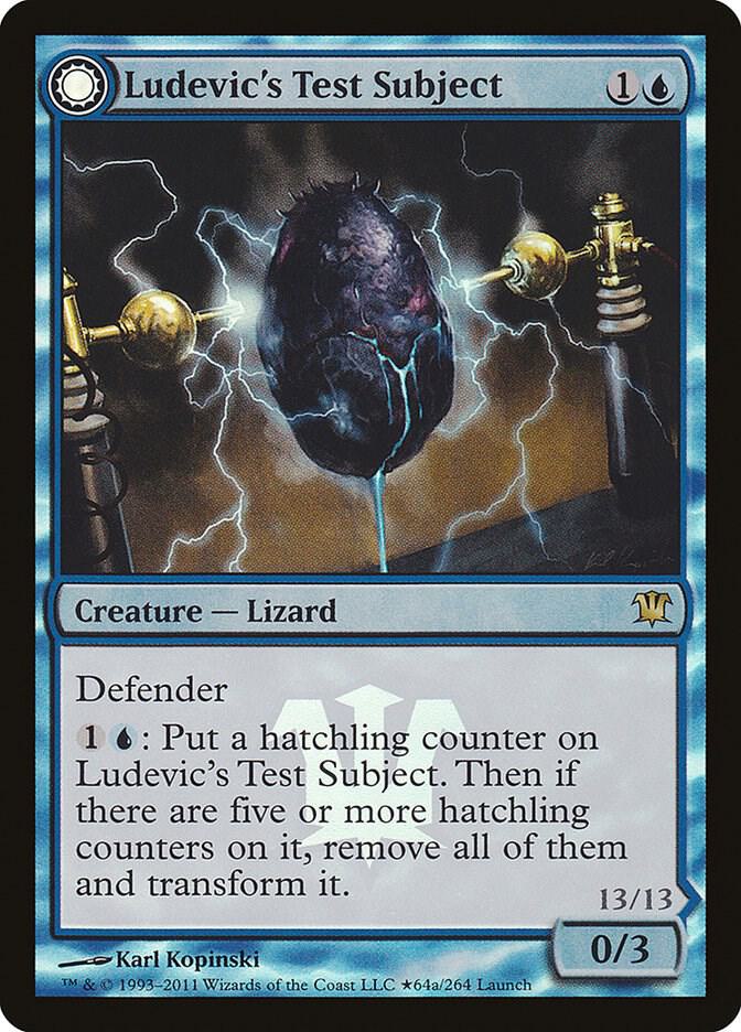 Ludevics Test Subject // Ludevic's Abomination 64★/5 (Launch Party & Release Event Promos)  - Foil | Good Games Modbury