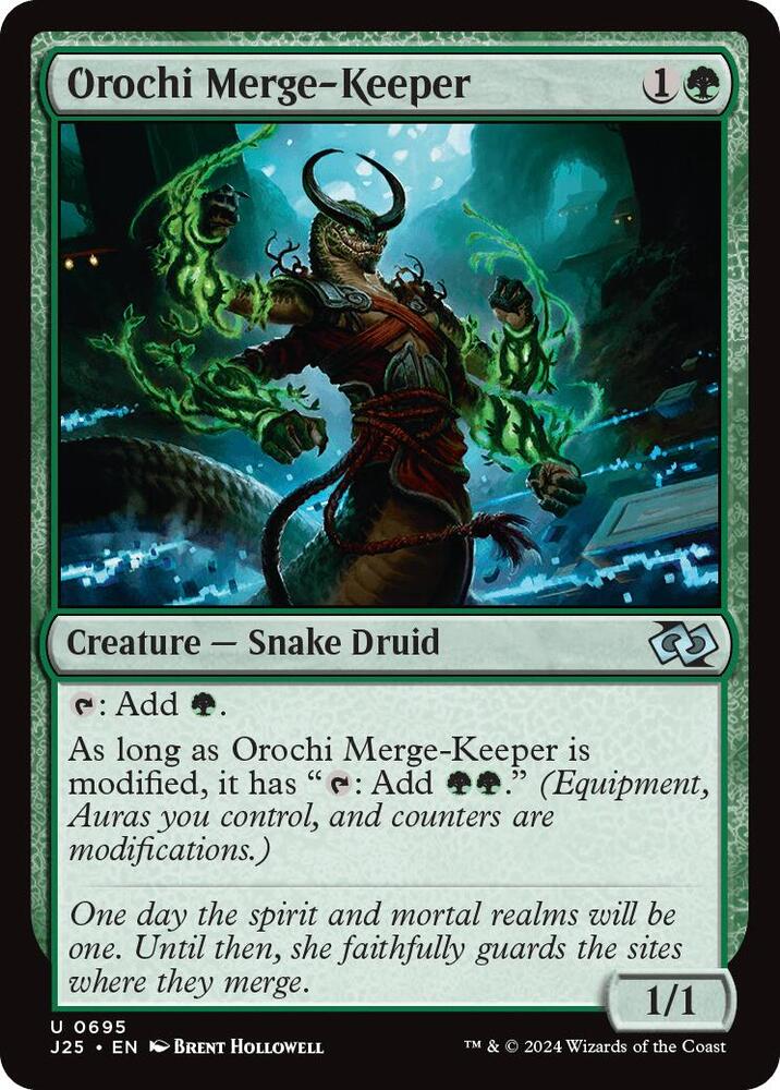 Orochi Merge-Keeper 695/779 (Foundations Jumpstart)  | Good Games Modbury