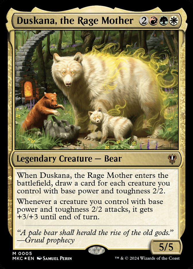 Duskana, the Rage Mother 5/311 (Commander: Murders at Karlov Manor)  - Foil | Good Games Modbury