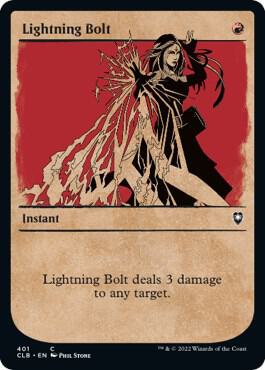 Lightning Bolt Showcase 401 (Commander Legends: Battle for Baldur's Gate)  | Good Games Modbury