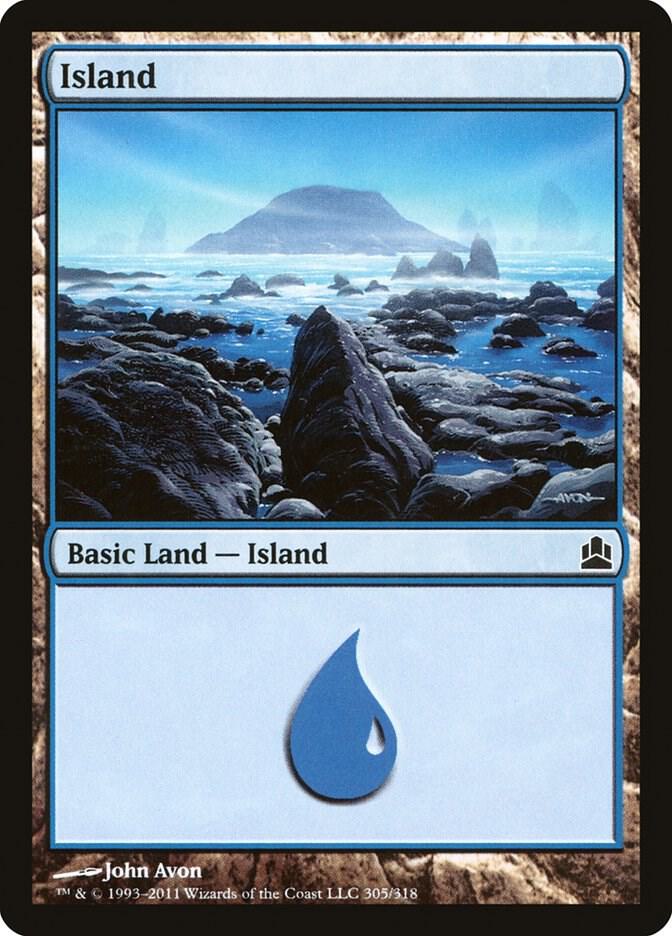 Island 305/318 (Commander)  | Good Games Modbury