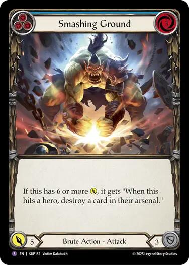 Smashing Ground [SUP132] (Super Slam) | Good Games Modbury