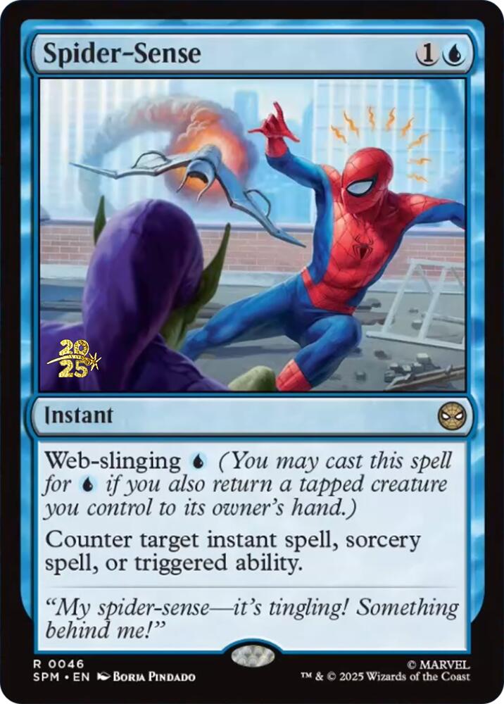 Spider-Sense [Marvel's Spider-Man Prerelease Promos] | Good Games Modbury