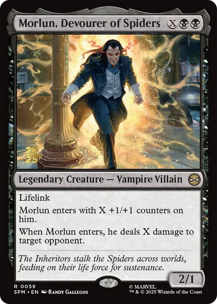 Morlun, Devourer of Spiders [Marvel's Spider-Man Prerelease Promos] | Good Games Modbury