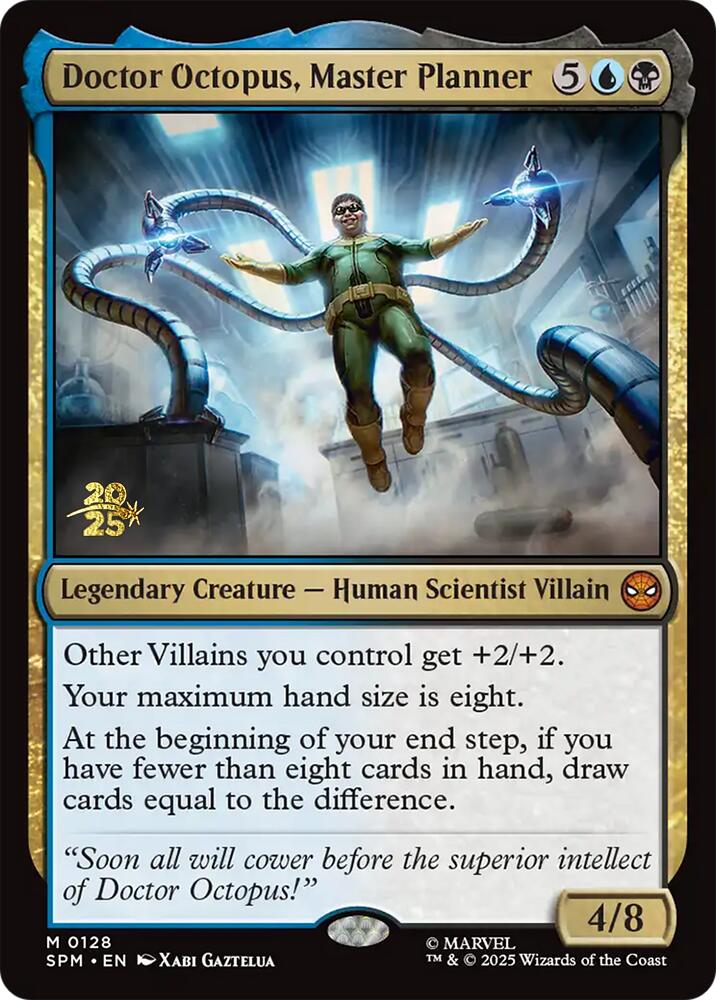 Doctor Octopus, Master Planner [Marvel's Spider-Man Prerelease Promos] | Good Games Modbury