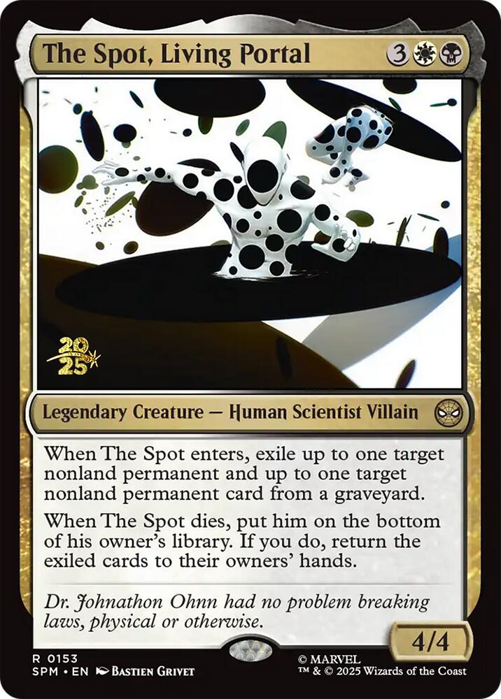 The Spot, Living Portal [Marvel's Spider-Man Prerelease Promos] | Good Games Modbury