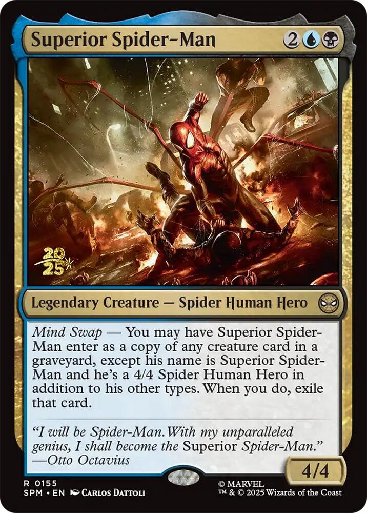 Superior Spider-Man [Marvel's Spider-Man Prerelease Promos] | Good Games Modbury